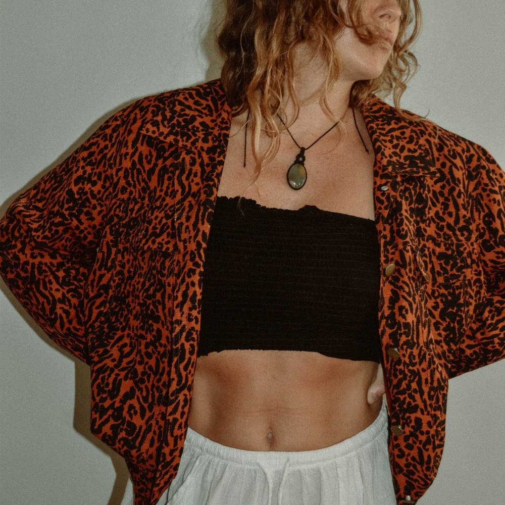 Animal Print jacket
